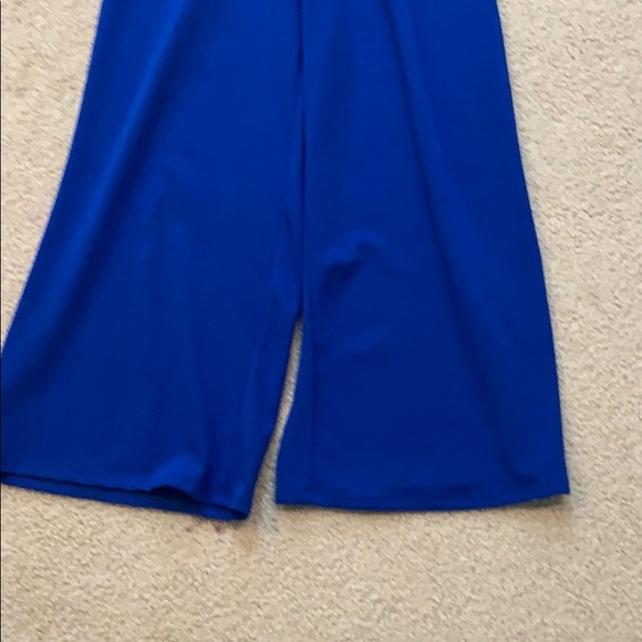 Royal Blue Formal Jumpsuit - Picture 4 of 4